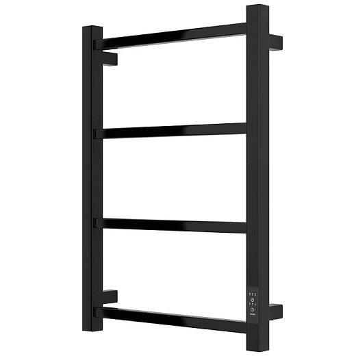 Полотенцесушитель электрический Стилье Формат 26, ширина 40 см, высота 60 см, диммер слева/справа, черный, 17527-6040/17526-6040