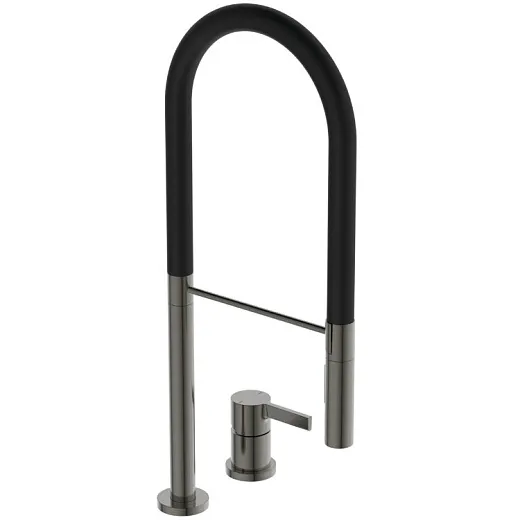 Смеситель для кухонной мойки Ideal Standard GUSTO BD425A5 с высоким вытяжным изливом R-типа