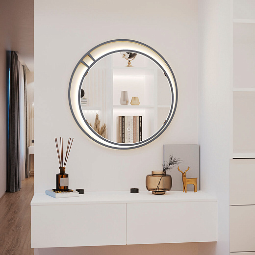 Зеркало Continent Marlene Led D 700 ЗЛП4673 с сенсорным выключателем