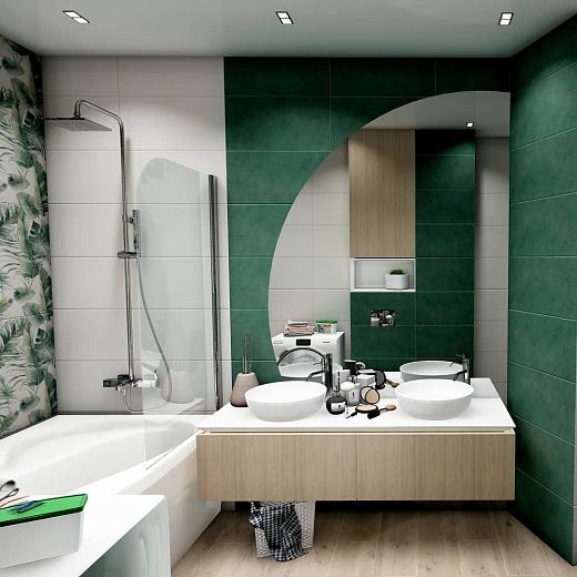 Шторка на ванну SCREEN H-80-C-CH