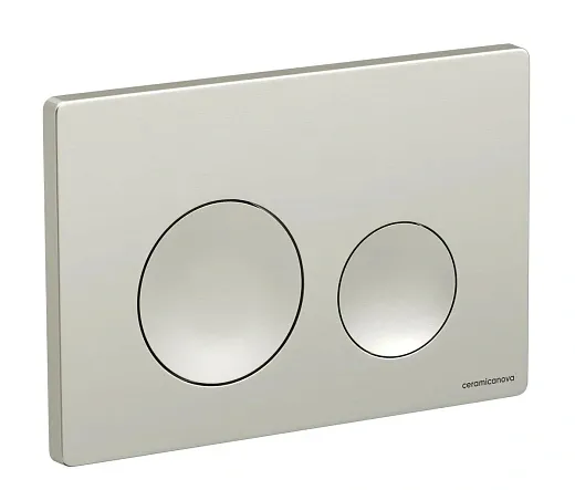 Клавиша смыва Ceramicanova Balance Circle CN12-001BN, механическая, брашированный никель
