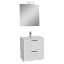 Набор мебели Vitra Mia 60 см с раковиной и ящиками, белый глянцевый 75021