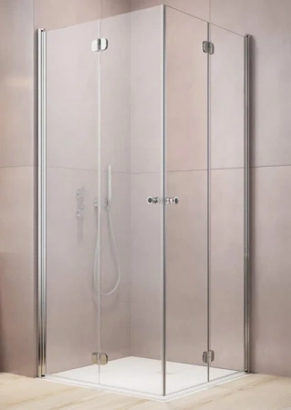 Душевой уголок Radaway Eos KDD-B 100 x 100 х 197 см,  стекло прозрачное, профиль хром, 137323-01-01