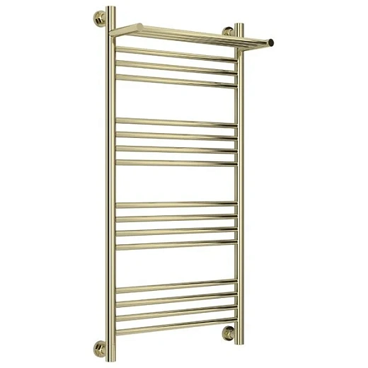 Полотенцесушитель водяной Сунержа Богема+, 1000x500, с полкой, цвет шампань, 020-0223-1050