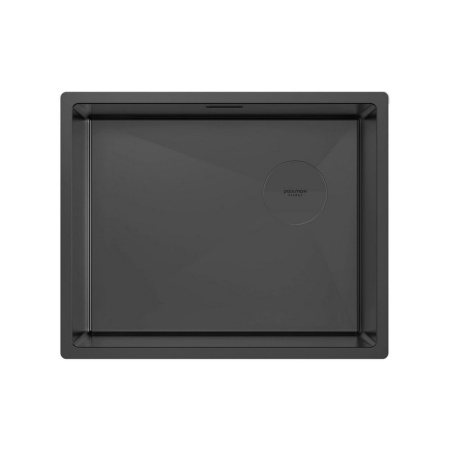 Кухонная мойка Paulmark Next-Skew 54 Uni PM885444-MBN чёрная матовая