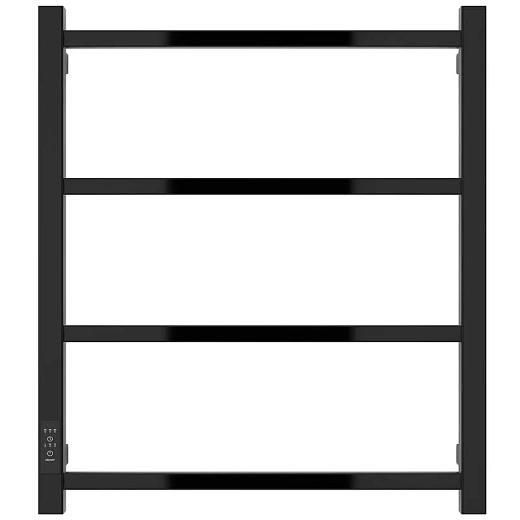 Полотенцесушитель электрический Стилье Формат 26, ширина 50 см, высота 60 см, диммер слева/справа, черный, 31527-6050/31526-6050