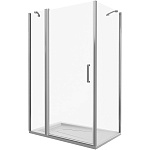 Душевая дверь Good Door Fantasy WTW-110-С-CH, 110 х 185 см, стекло прозрачное, профиль хром, ФА00036 Душевая дверь Good Door Fantasy WTW-110-С-CH, 110 х 185 см, стекло прозрачное, профиль хром, ФА00036