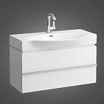 Тумба под раковину Laufen Palace New 4.0125.2.075.475.1, белый глянец, 2 выдвижных ящика