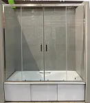 Штора на ванну  Гласс лайн -170 прозрачная