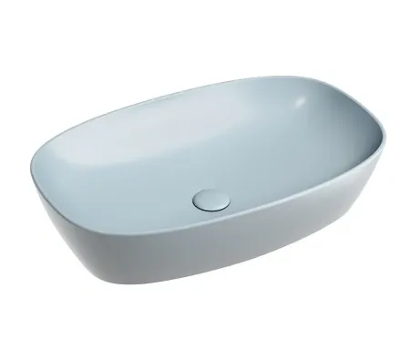 Умывальник Ceramicanova Element CN6049MHL 60см сантехфарфор серо-голубой, CN6049MHL