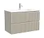 Тумба под раковину Sancos Snob R SNR80/39CE, 80 см, подвесная, Beige Soft