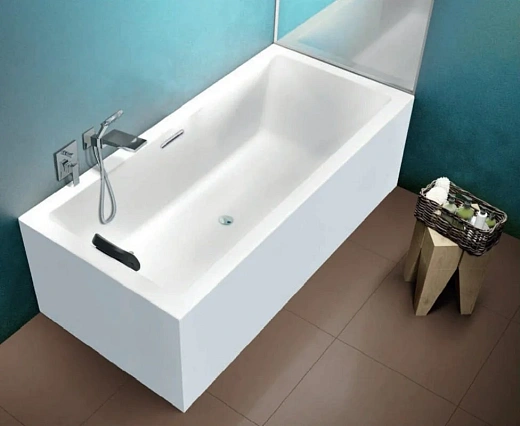 Акриловая ванна Riho Rething Cubic 190 x 90 см, белая матовая, B109001105