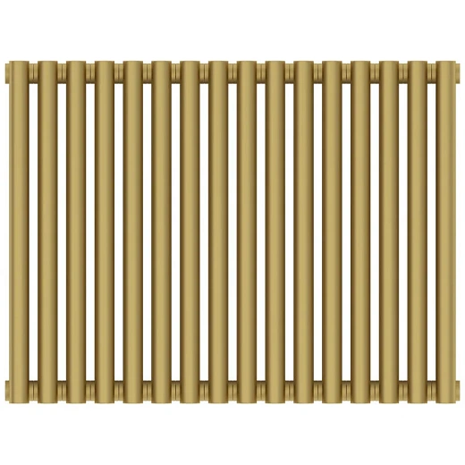 Радиатор трубчатый Сунержа Эстет-11, 16 секций, боковое подключение, цвет матовое золото, 032-0302-5016 Радиатор трубчатый Сунержа Эстет-11, 16 секций, боковое подключение, цвет матовое золото, 032-0302-5016