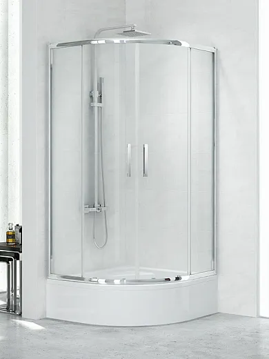 Душевой уголок New Trendy NEW PRAKTIC 90x90x165
