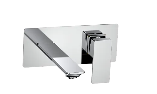 AQM6815CR AQUAme Savona Смеситель для раковины, настен., на 2 отв., Комплект, хром