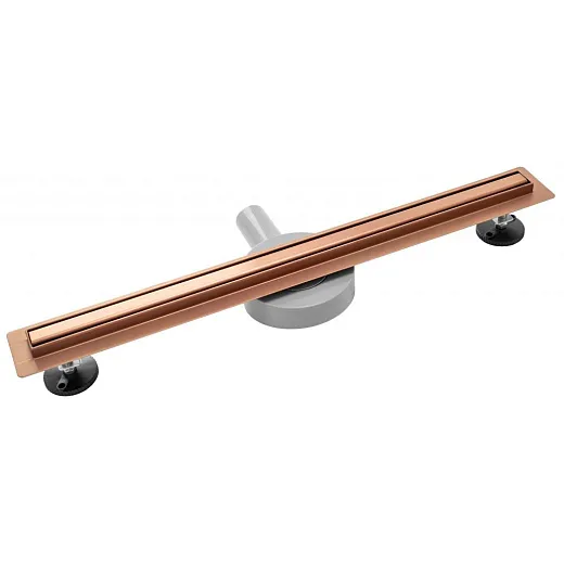 Душевой лоток с решеткой Rea Neo Slim Pro Matt Med 60 G0650 медный матовый