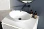 Умывальник Belux Дубай Д-900 для столешницы solid surface белый матовый, 4810924280978