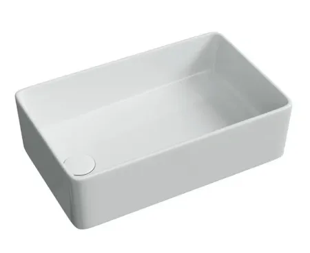 Умывальник Ceramicanova Element CN5050 48.5см накладной санфарфор белый, CN5050