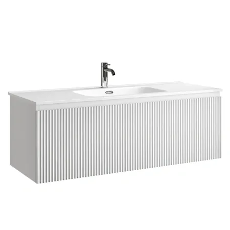Тумба под раковину Sancos SNOB R 1.0, SNR1.0120W, 120 см, подвесная, Bianco