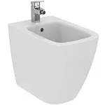 Биде напольное пристенное Ideal Standard i.life B T4582HY, с отверстием под смеситель