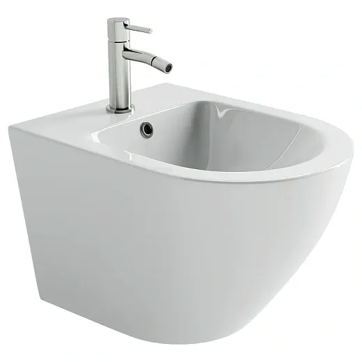 Биде Ceramicanova Alba CN11006, подвесное, белый