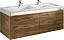 Умывальник Roca Stratum 130 двойной 130х50см, 327630000