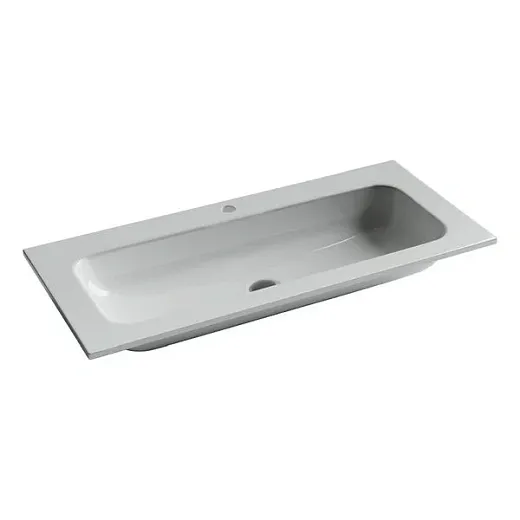 Умывальник Ceramicanova Grace CN7013 встраиваемый 101х45.7см белый, CN7013 сантехфарфор