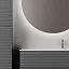 Тумба под раковину Sancos Folk FL100LGS/FL100RGS, 100 см, подвесная, с рельефным фасадом, левая/правая, цвет grey soft