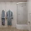 Душевой уголок Тритон Лайт В1 100x100 стекла градиент, профиль белый