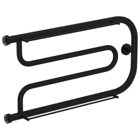 Полотенцесушитель водяной Сунержа Гусли+ 31-4010-3265, 320x650, цвет матовый черный Полотенцесушитель водяной Сунержа Гусли+ 31-4010-3265, 320x650, цвет матовый черный