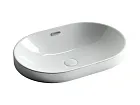 Умывальник Ceramicanova Element CN5020 60х40х19.5см овальный с переливом, CN5020