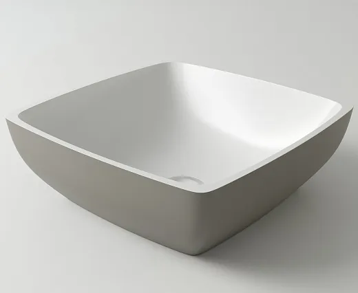 Раковина Holbi Jupiter, 44x44, из Solid Surface