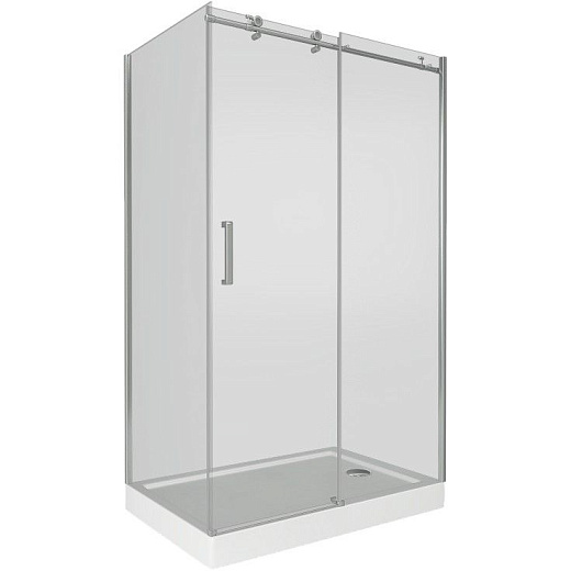 Душевая дверь в нишу Good Door Puerta WTW-140-C-CH, 140 х 195 см, стекло прозрачное, хром, ПУ00007