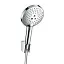 Душевой гарнитур Hansgrohe Raindance Select S 120, 90 см, белый/хром