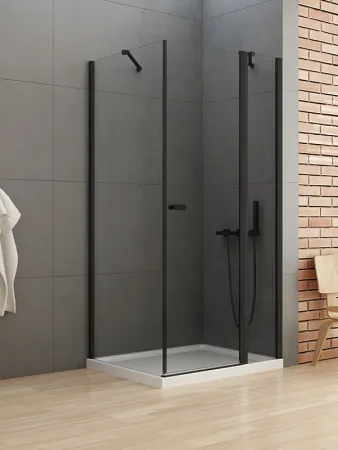 Душевой уголок New Trendy NEW SOLEO BLACK 110x90x195 (var 5)