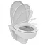 Унитаз подвесной безободковый Ideal Standard i.life A технология RimLS+, T471601