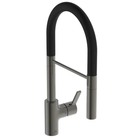 Смеситель для кухонной мойки Ideal Standard GUSTO BD417A5с высоким трубчатым вытяжным изливом R-типа