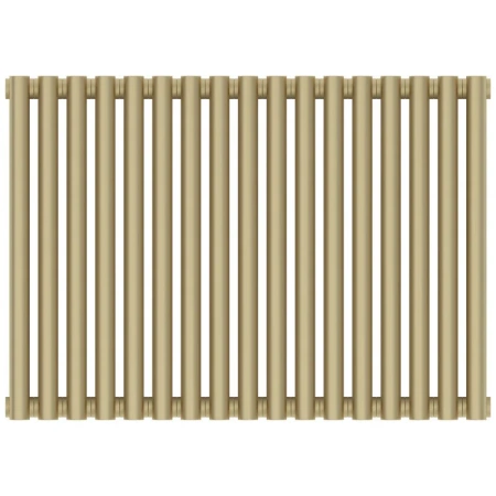 Радиатор отопления Сунержа Эстет-11, 17 секций, боковое подключение, цвет матовая шампань, 022-0302-5017