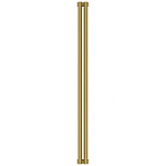 Радиатор трубчатый Сунержа Эстет-00, 2 секции, боковое подключение, цвет матовое золото, 032-0332-1202 Радиатор трубчатый Сунержа Эстет-00, 2 секции, боковое подключение, цвет матовое золото, 032-0332-1202