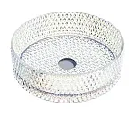 Раковина Ceramicanova Cristal CN6059, 36 см, стекло, цвет неон