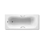 Стальная ванна Roca Princess N 2204E0000 150 x 75 см с отверстиями для ручек