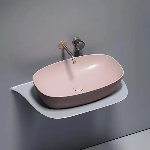 Умывальник Ceramicanova Element CN6049MP 60см сантехфарфор розовый матовый, CN6049MP
