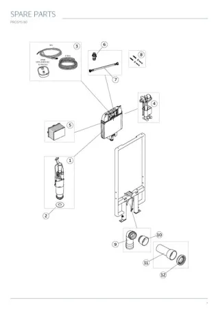 Инсталляция для унитаза Ideal Standard PROSYS, R020567