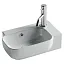 Умывальник Ceramicanova Element CN6074L/CN6074R 40см левый/правый сантехфарфор белый, CN6074L/CN6074R