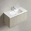Тумба под раковину Sancos SNOB R 1.0, SNR1.090CE, 90 см, подвесная, Beige Soft
