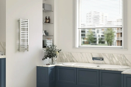 Полотенцесушитель водяной Сунержа Модус Pro, 00-0450-8030, 800x300, универсальное подключение, хром