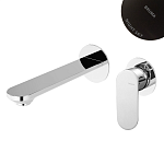 Смеситель для умывальника Bruma Coral 1948400NS Night Sky черный матовый