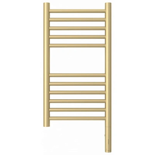 Полотенцесушитель электрический Сунержа Богема 3.0, высота 60 см, ширина 30 см, диммер слева/справа, цвет матовая шампань, 022-5804-6030/022-5805-6030