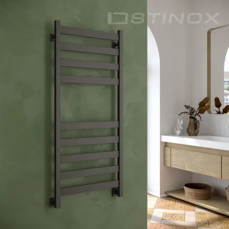 Полотенцесушитель водяной Stinox San Remo 500x1200 чёрный матовый