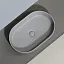 Раковина Ceramicanova Element CN6048MH, 60 см, сантехфарфор, цвет антрацит матовый